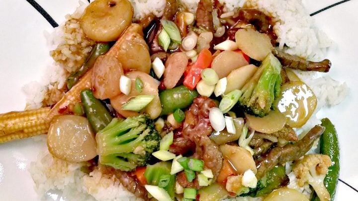 Image for Spicy Orange Ginger Beef Stir-Fry
