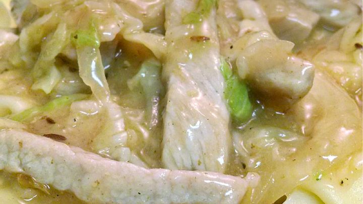 In need of a quick and tasty weeknight meal? Look no further than our Pork and Cabbage Stir-Fry! With minimal ingredients and maximum flavor, it's sure to become a household favorite. #weeknightdinner #easyrecipes #stirfrylove #foodie #recipeinspo #yum #dinnerideas #porkrecipe #stirfry #PorkAndCabbageStirFry #AsianInspiredEats #EasyWeeknightMeals #StirFryLove #FamilyFriendlyRecipes