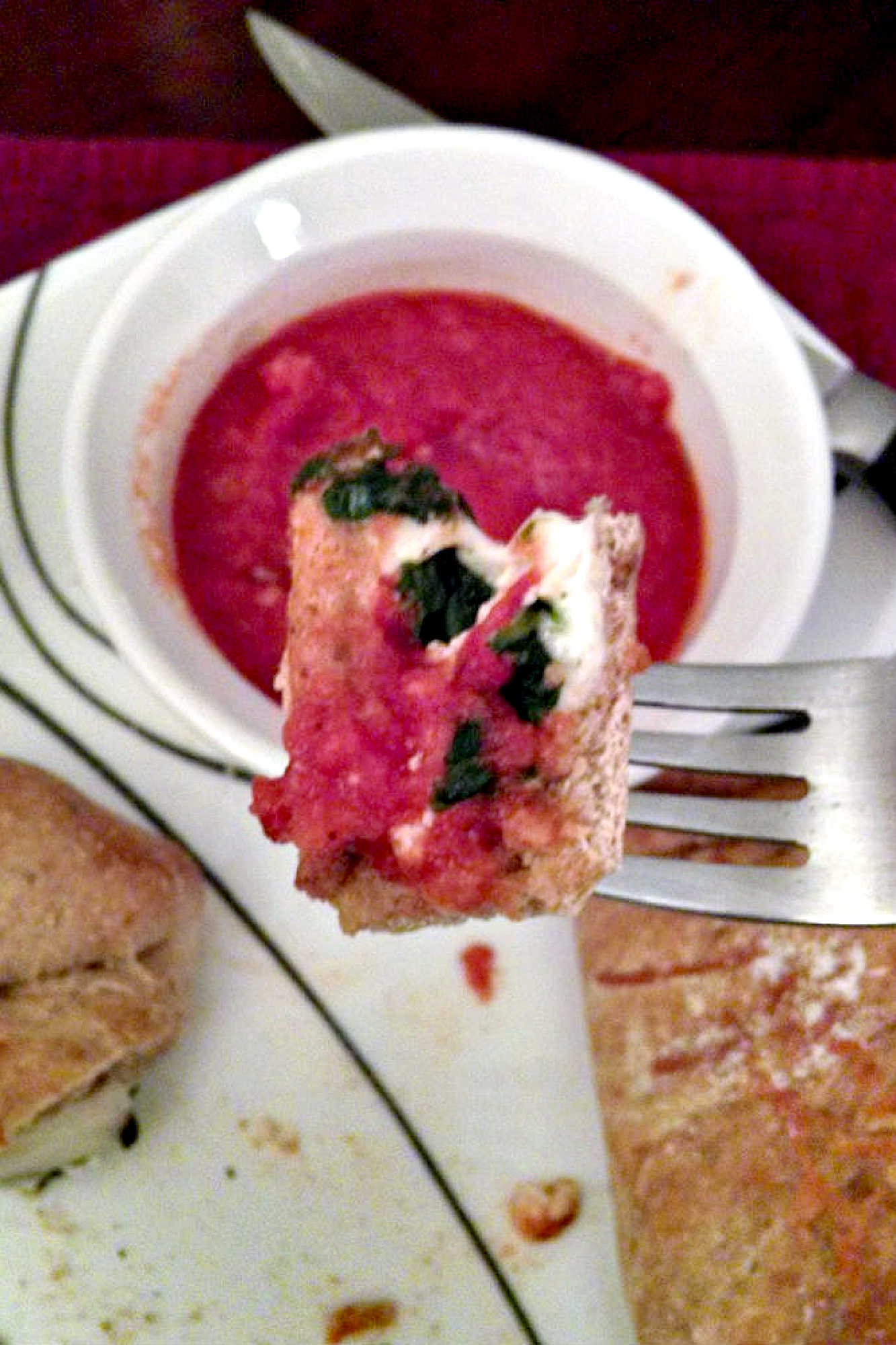 Spinach Mushroom Ricotta Calzones are a delicious and healthy twist on the classic Italian dish. Perfect for a cozy night in or a family dinner (and sneaking in veggies). #weeknightdinner #calzones #easyrecipe #pizzanight #calzones #homemade #ItalianComfortFood #HomemadeBread #VegetarianEats #RicottaCheeseLove #MeatlessMondays