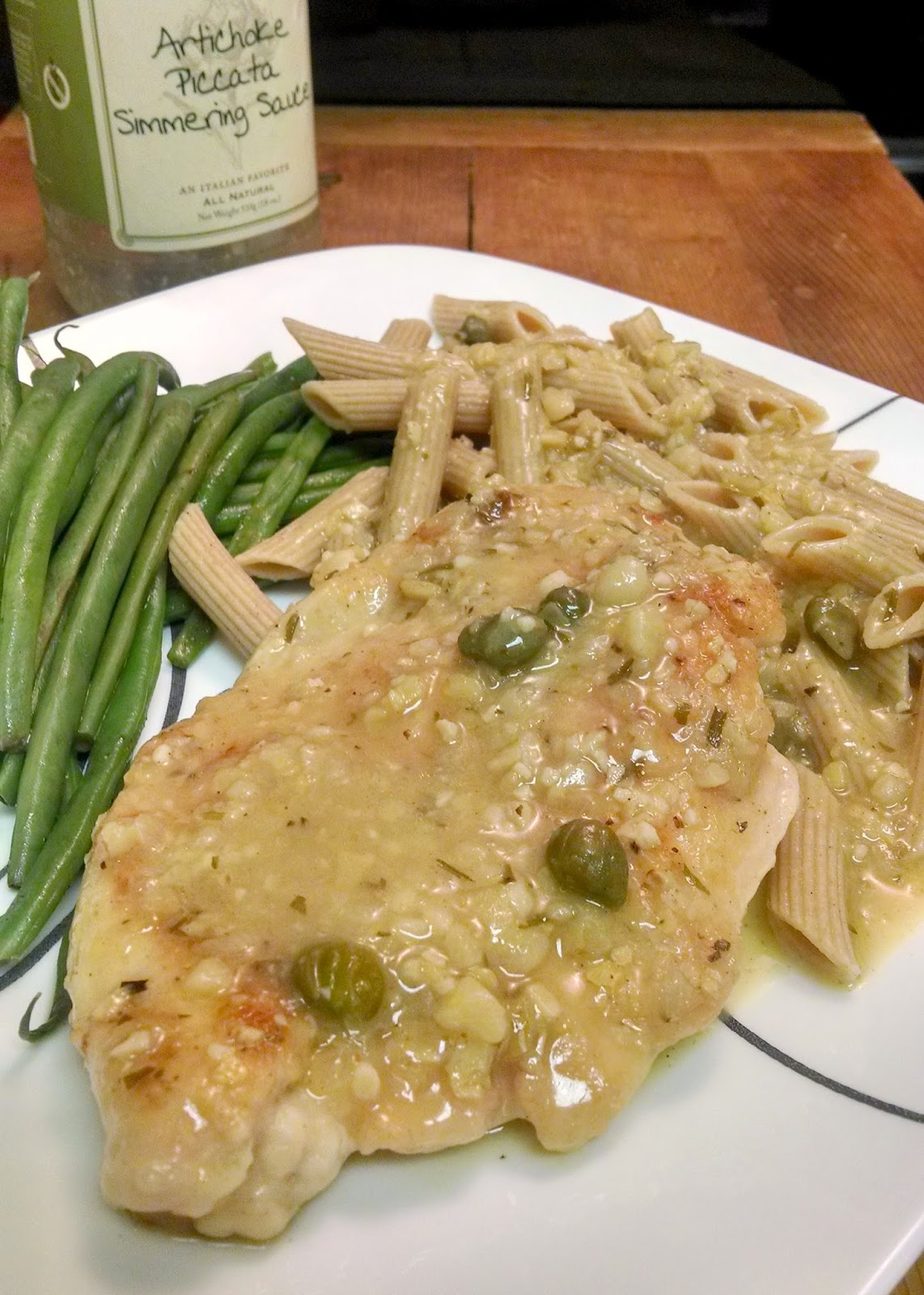 A Kitchen Hoor | Stonewal Kitchen Artichoke Piccata Simmering Sauce - Product Review