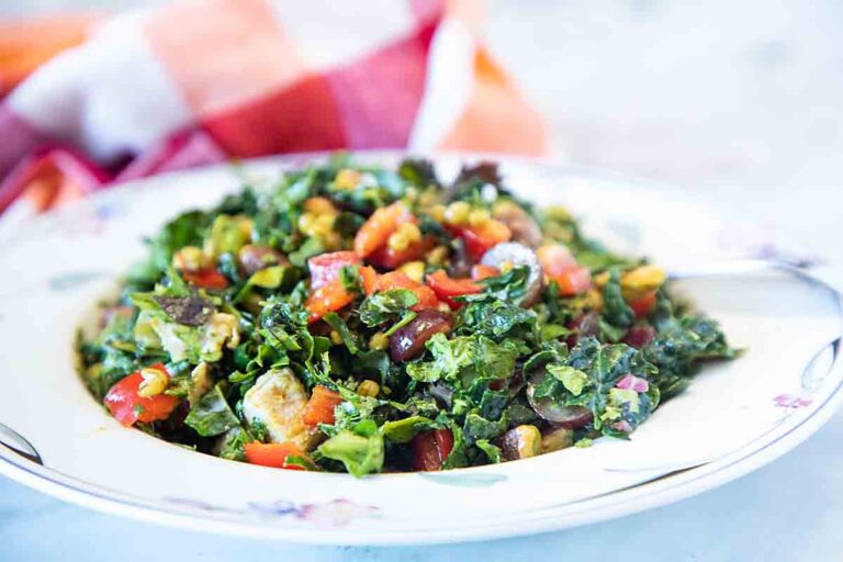 Tasty and nutritious, this unique Moroccan Salad is flavored with curry and lime. Delicious as a complete dinner salad or as a side salad.