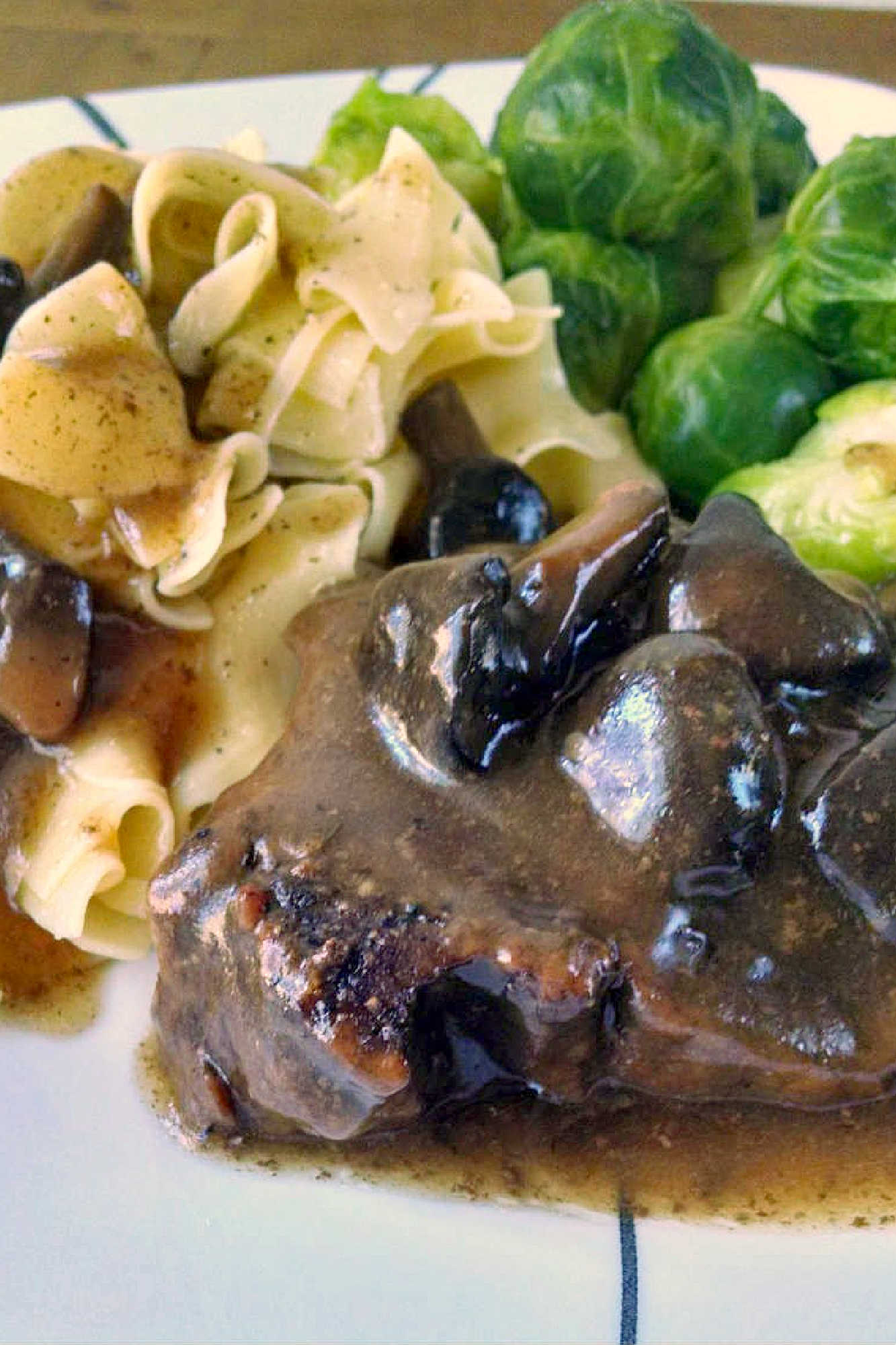 Elevate your slow cooker game with this tasty twist on a classic dish.  This Slow Cooker Stout Braised Chuck Steak is packed with flavor and fall-apart tender. #stoutbraised  #chucksteaks  #Guiness  #BeerBraisedMeat  #ComfortFoodCravings  #SlowCookerSunday  #CraftBeerFoodie  #StoutBraisedSteak  #BeerBraisedBeef  #slowcooker  #braisedbeef  #dinnerideas  #slowcookerrecipes  #beefstew  #comfortfood  #slowcookerlife   #MeatLoversDelight  #StPatricksDay  #datenightdinner
