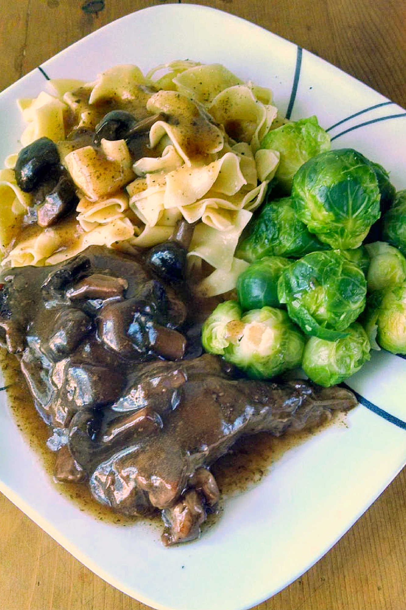 Elevate your slow cooker game with this tasty twist on a classic dish.  This Slow Cooker Stout Braised Chuck Steak is packed with flavor and fall-apart tender. #stoutbraised  #chucksteaks  #Guiness  #BeerBraisedMeat  #ComfortFoodCravings  #SlowCookerSunday  #CraftBeerFoodie  #StoutBraisedSteak  #BeerBraisedBeef  #slowcooker  #braisedbeef  #dinnerideas  #slowcookerrecipes  #beefstew  #comfortfood  #slowcookerlife   #MeatLoversDelight  #StPatricksDay  #datenightdinner