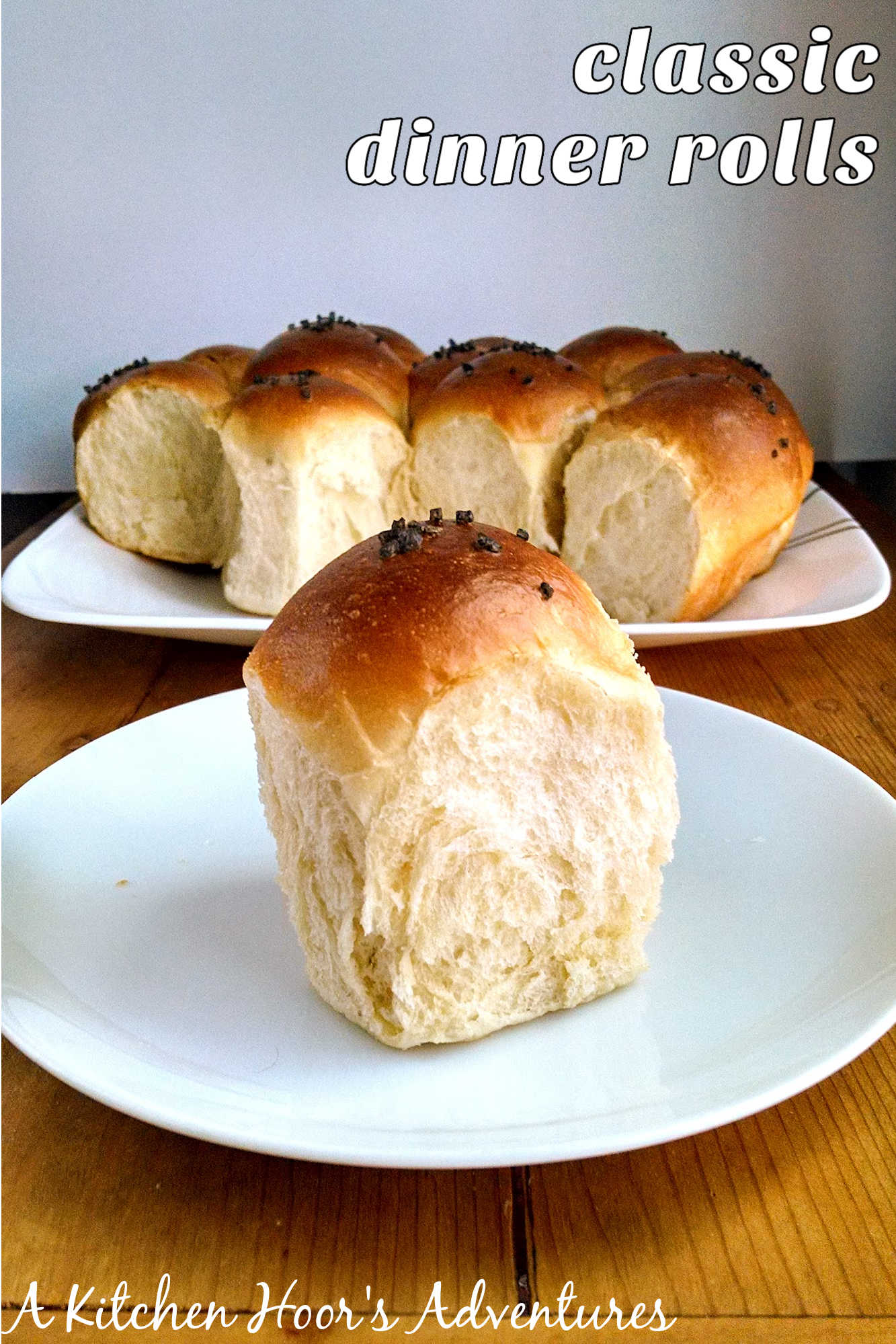 These Classic Dinner Rolls are soft, simpler, and easily to make for any dinner. You can make them ahead of time, freeze, and then pop them into the oven to have for dinner. #breadbaking #homemadeholidays #freshfromtheoven #yeastdoughlove #carbsarelife #homemadebread #bakingfromscratch #foodphotography #yeastlove #carbsarelife