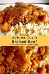 Golden curry braised beef is a mouth-watering fusion of rich spices and juicy beef. It's a hearty and flavorful dish that will leave you wanting more! #GoldenCurryBeef #BraisedBeefDelight #MeatLoversUnite #CurryCravings #SavorySensation #dinnerideas #beef #curry