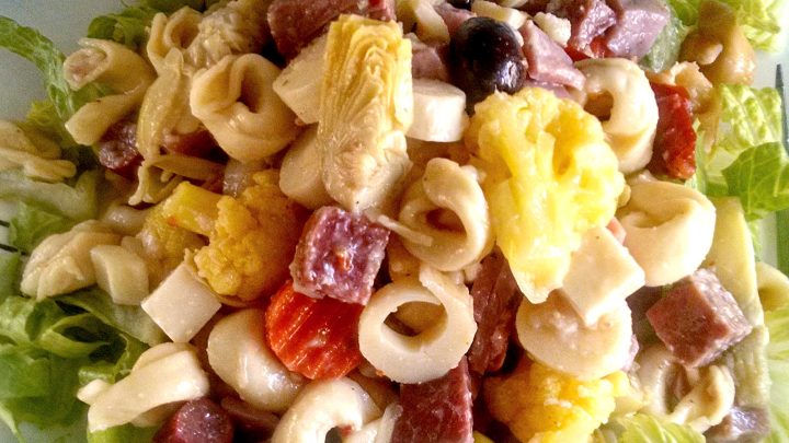 Muffaletta Pasta Salad
