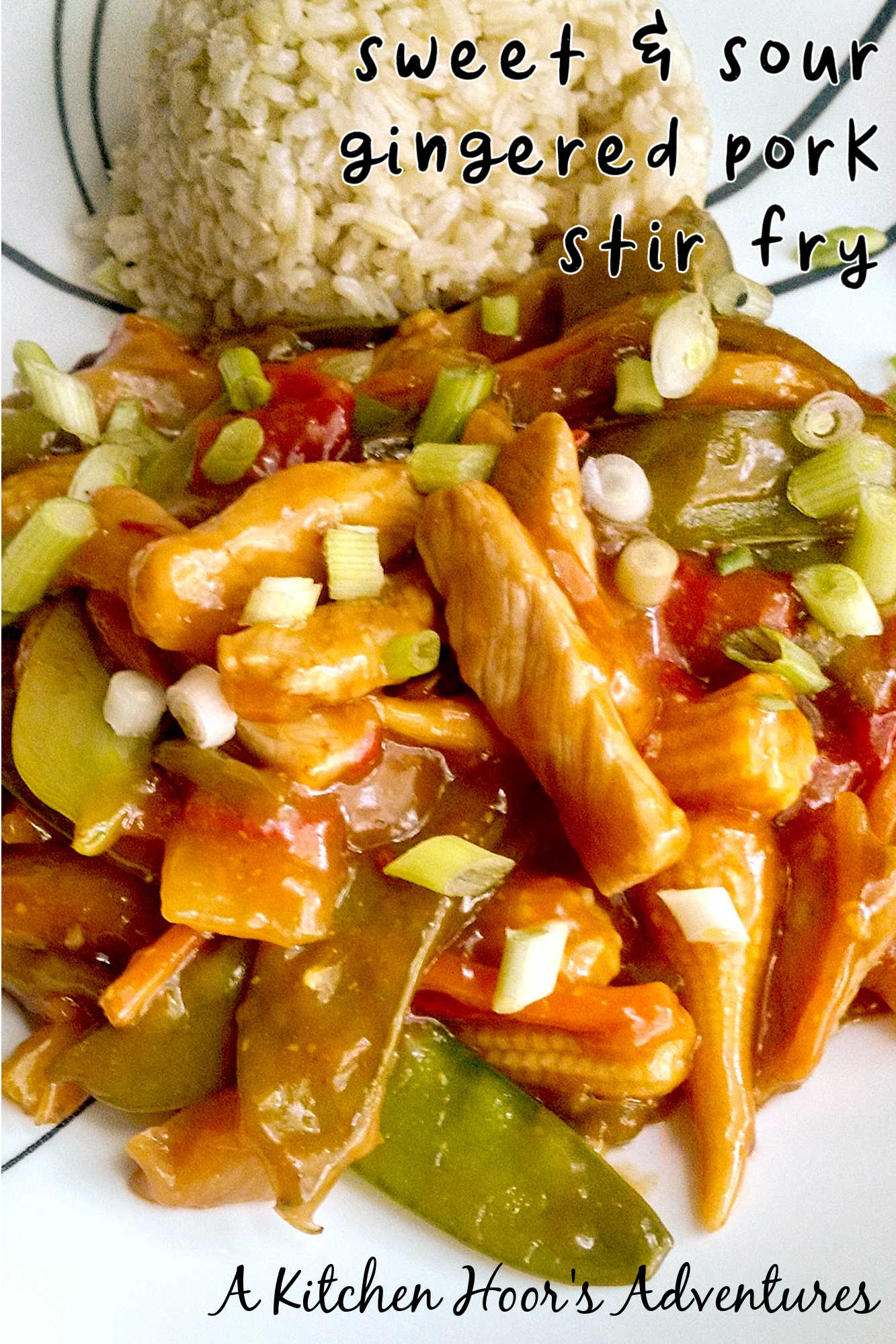 Spice up your dinner routine with this zesty and flavorful sweet & sour gingered pork stir-fry. Perfect for a quick and easy meal that will impress. #PorkStirFryDelight #AsianInspiredEats #SweetandSourSavory #StirFryLoversUnite #GingeredGoodness #quickdinner #flavorbomb #porkdish #dinnerideas #asiancuisine