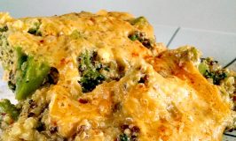 This Broccoli & Cheddar Baked Quinoa is very herbaliscious! It’s delicious and is easily prepared for a #MeatlessMonday.