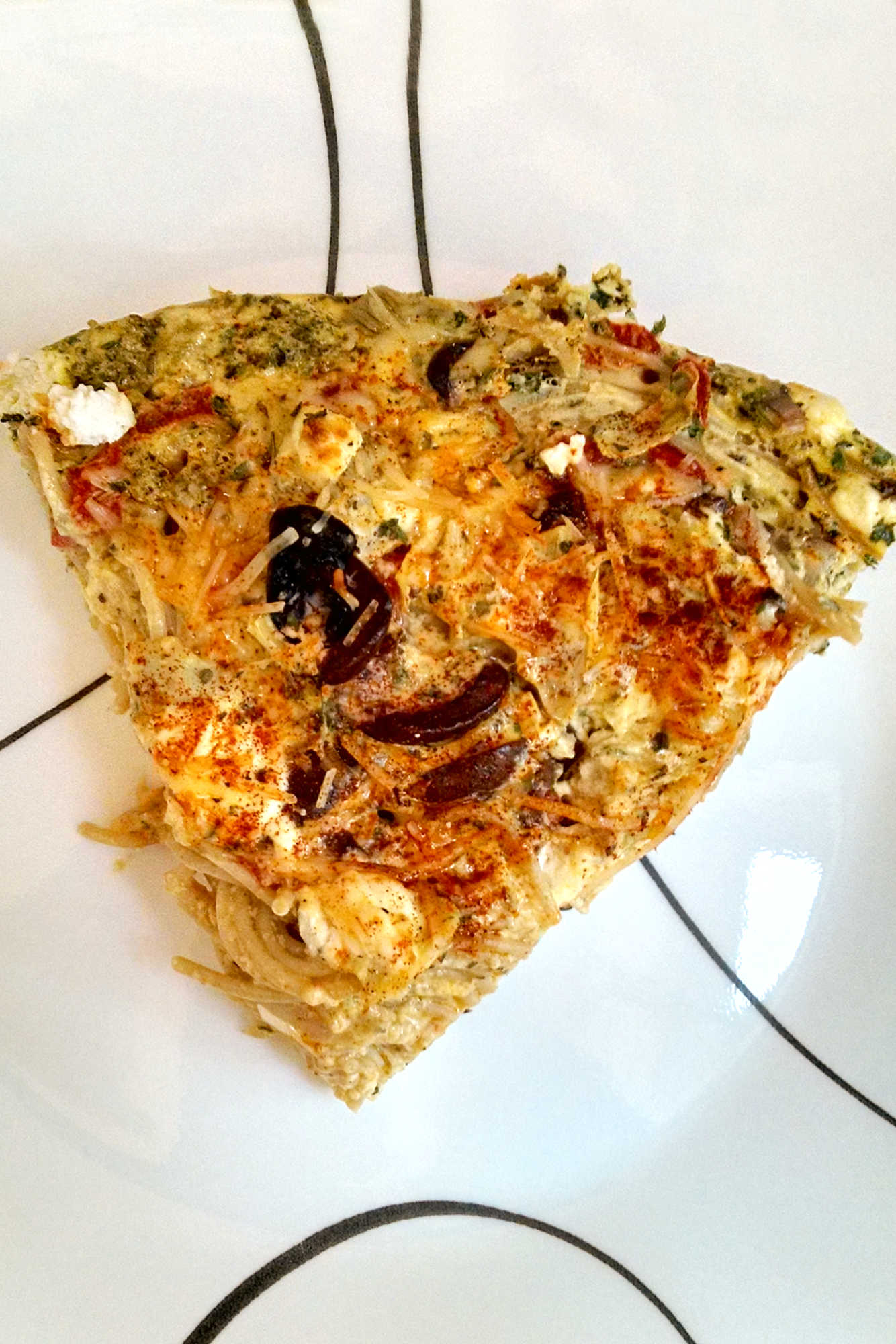 Switch things up with our flavorful and nutritious Mediterranean Pasta Frittata. Perfect for breakfast, lunch, or dinner! #MediterraneanFlavors #PastaLover #FrittataFun #HealthyEats #MediterraneanCuisine