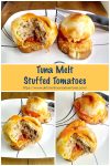 Upgrade your salad game with these protein-packed tuna melt stuffed tomatoes. Perfect for a quick and easy meal. #TunaMeltTuesday #HealthyEating #TunaMeltTomatoes #StuffedTomatoes #HealthyEats #TunaLovers #EasyRecipes
