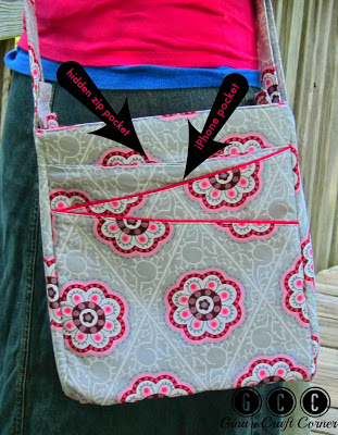 Lombard Street Crossbody Bag By Gina's Craft Corner (Design by ChrisWDesigns)