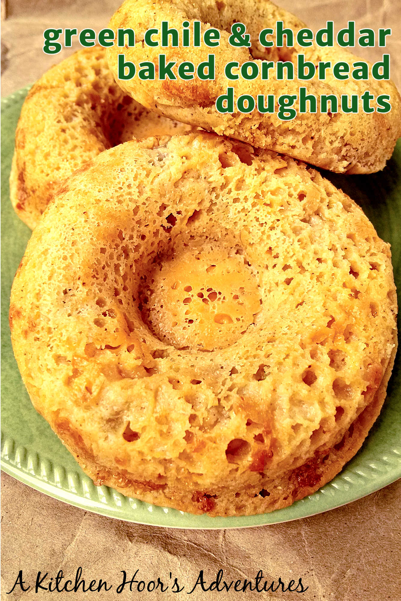 Craving something different? Our Green Chile & Cheddar Baked Cornbread Doughnuts are a fusion of flavors that will blow your mind. Perfect for a party appetizer or a late-night snack. #FoodDare #InnovativeEats #SlowCookerRecipes #NorthCarolinaFlavors #PulledChickenLovers #CrockpotCooking #SouthernEats