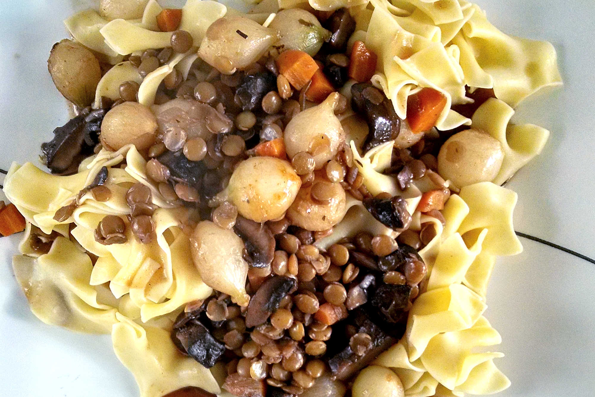 Switch up your usual meat-based dishes and try Mushroom Lentil Bourguignon for a delicious twist. The earthy flavors of mushrooms and lentils will have you coming back for seconds. #MeatlessMonday #MushroomLentilBourguignon #VeganStewDelight #PlantBasedComfortFood #OnePotMealGoals #MeatlessMondayInspo #PlantBasedRecipe #FrugalFoodie