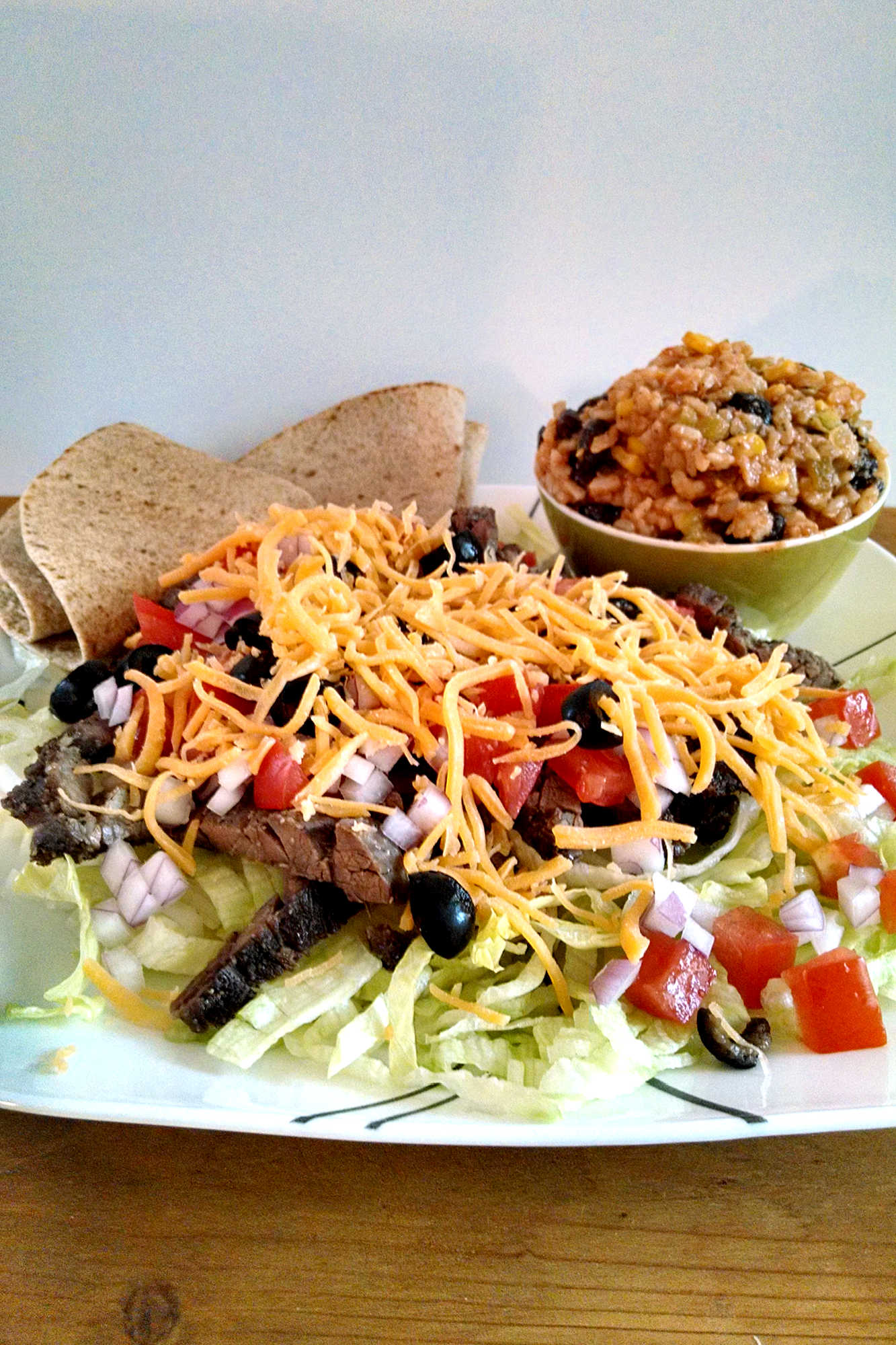 Why settle for plain old salad when you can have a mouthwatering Salt And Pepper Steak Taco Salad? Take your taste buds on a journey with this Asian-inspired taco salad. #SaltPepperSteak #TacoSalad #Foodie #SteakLovers #HealthyEating #DinnerInspo #TacoTuesday #AsianFlavorsInEveryBite #SaltAndPepperTacoSalad #AsianFoodiesUnite #TacoTuesdayDoneRight #EastMeetsWestCuisine #Savory #TexMex #HealthyRecipes #Steak
