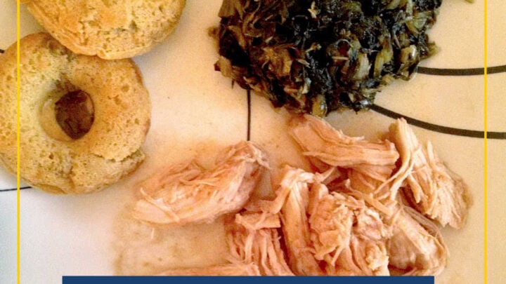 Forget takeout, impress your taste buds with this simple slow cooker recipe for NC pulled chicken. Spice up your next meal with a southern twist! #southernfood #slowcooker #pulledchicken #SlowCookerRecipes #NorthCarolinaFlavors #PulledChickenLovers #CrockpotCooking #SouthernEats