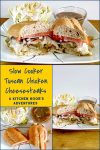 Indulge in the perfect blend of flavors with these Slow Cooker Tuscan Chicken Cheesesteaks. Perfect for a cozy night in or entertaining friends! #SlowCookerEats #TuscanChickenCheesesteaks #EasyDinnerRecipe #ComfortFoodCravings #CrockpotCooking #slowcooker #easyrecipes #sandwichgamestrong #SlowCookerDelights #TuscanFlavors #CheesesteakCravings #ComfortFoodGoals #InstaCookingMastery