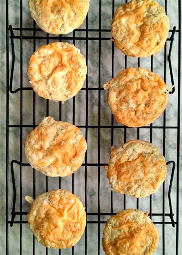 A Kitchen Hoors Adventures | Cheesy Zucchini Bread Muffins from Fantastical Sharing of Recipes