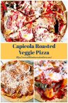 Looking for a flavorful and colorful pizza? Look no further than our Capicola Roasted Veggie Pizza! Savor the deliciousness of roasted veggies, savory capicola, and gooey cheese. #MeatlessMondayPizza #PizzaLoversUnite #PizzaCraze #PizzaLoversUnite #RoastedVeggieDelight #CapicolaCravings #FoodieFaves #InstaPizzaGuru