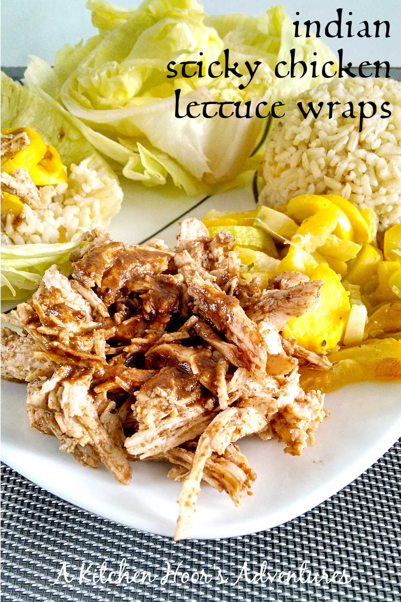Get ready to drool with these Indian Sticky Chicken Lettuce Wraps! Tasty, healthy, and a perfect dish for those hot summer days. #IndianFood #HealthyEats #EasyDinner #IndianCuisine #StickyChicken #IndianChickenWraps #StickyLettuceWraps #SpicyChickenSnack #HealthyIndianFood #LowCarbLunchIdeas