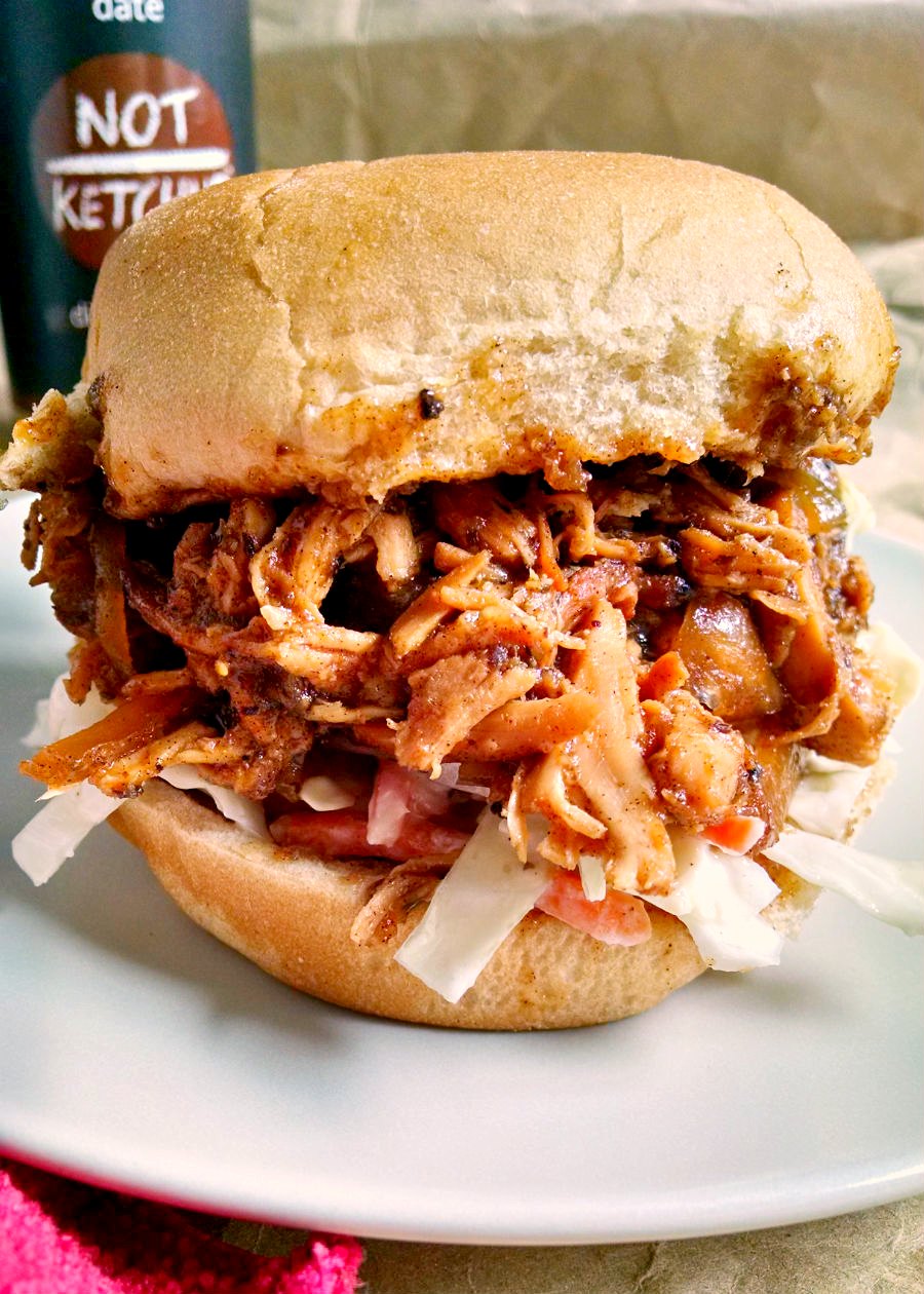 Slow Cooker Smoky Date Barbecue Sandwiches