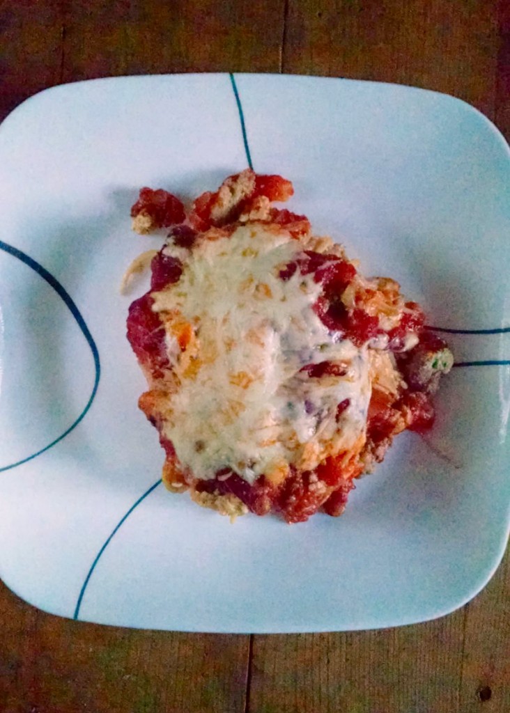 A recipe inspired by Baking and Creating with Avril | Spaghetti Pie
