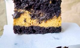 Dark chocolate cocoa powder is paired with pumpkin cheese in these deliciously moist Pumpkin Cheesecake Swirl Brownies. You're will want to double the batch...and eat the whole pan yourself. They are THAT GOOD!