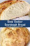 Sourdough bread lovers, rejoice! The slow cooker method creates a perfectly crispy crust and a soft, chewy center. Plus, the smell of freshly baked bread will make your home feel like a bakery. #SlowCookerMonth #SlowCookerSourdough #HomeBakedBread #SourdoughObsession #InstaBread #SourdoughBaking #slowcookerbread