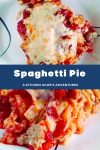 Have some leftover spaghetti? Transform it into a delicious Spaghetti Pie for a creative and budget-friendly meal #SpaghettiPieDelight #PastaPerfection #ComfortFoodGoals #CheesyGoodness #ItalianEatsDaily