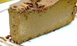 This Light and Luscious Chocolate Cheesecake is definitely chocolaty and delicious without all that added fat and calories. Saving almost 10 grams of fat per serving, you will feel good about eating dessert this holiday season.
