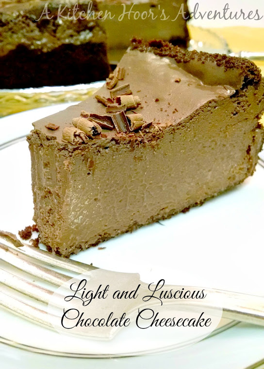 Light and Luscious Chocolate Cheesecake