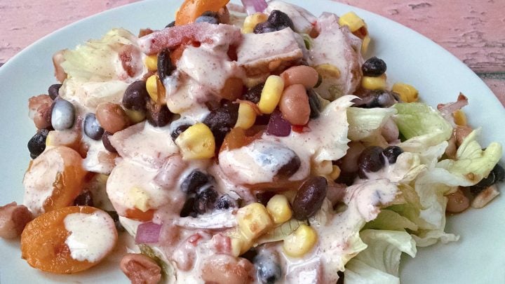 Texas Caviar Salad with Ham