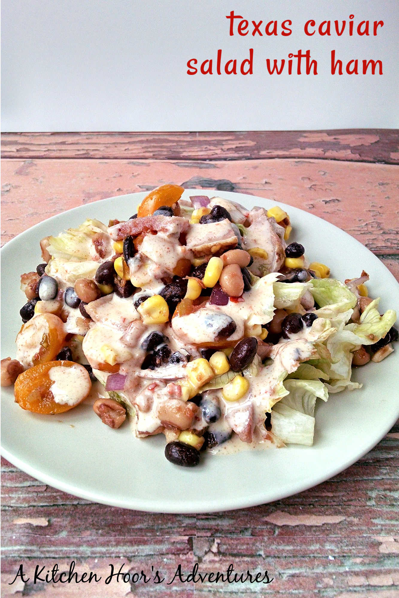 Add a twist to your summer BBQ with this delicious Texas Caviar Salad with Ham! Satisfy your cravings and impress your friends with this flavorful and colorful dish. #TexasCaviarSalad #SouthernEats #HamLovers #HealthyEating #MealPrepMonday SummerEats #TexasCaviar