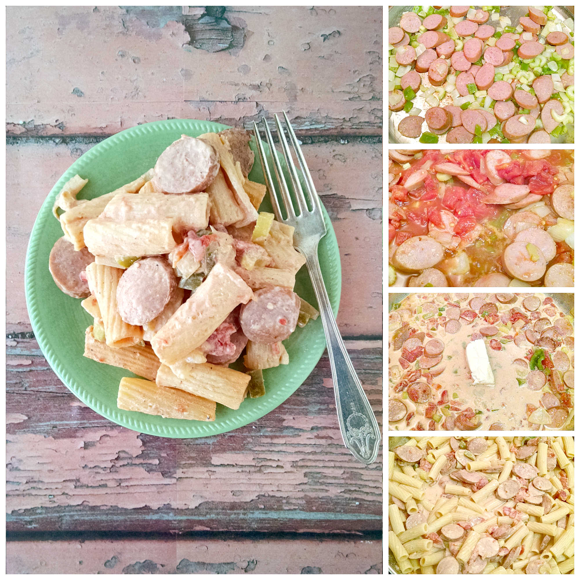 Spice up your pasta night with Creamy Cajun Pasta with Sausage! This flavorful dish is sure to impress and will become a family favorite in no time. #pasta #cajunfood #familydinner #creamycajunpasta #sausagepasta #comfortfoodcreations #spicyfoodie #foodpornheaven