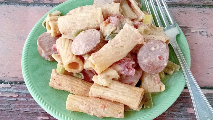 Creamy Cajun Pasta with Sausage