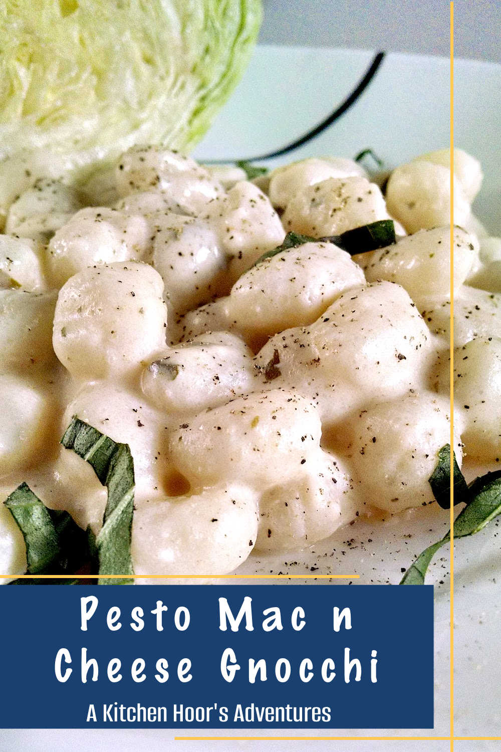 Forget boring old mac and cheese, try this irresistible twist with pesto and gnocchi for a taste explosion! #pestomacngnocchi #comfortfoodcravings #instayum #cheesypasta #gnocchilove #PestoMacnCheeseGnocchi #FoodieDelight