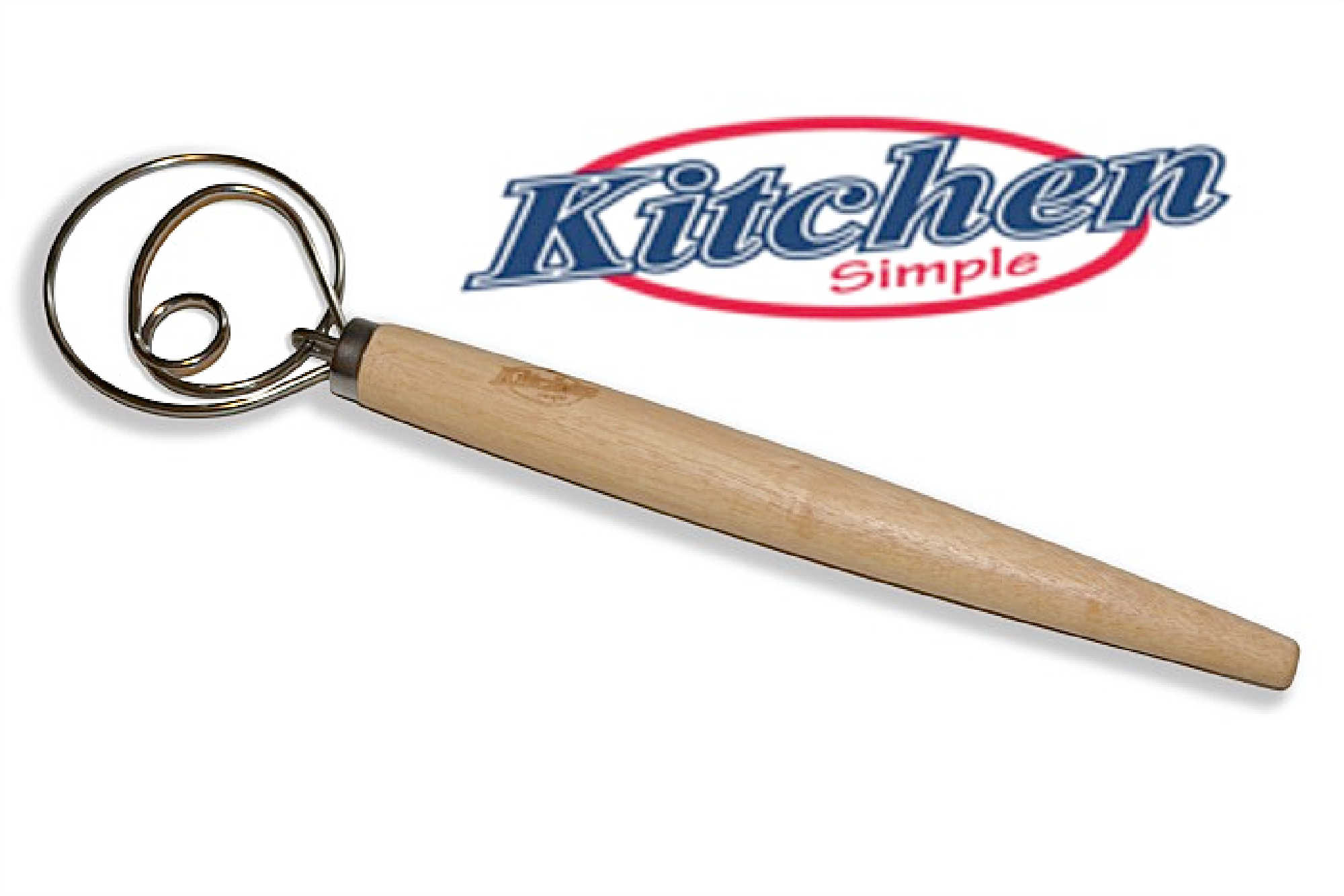 As a bread lover, I've tried my fair share of dough mixing tools. But the Danish Dough Whisk takes the cake (or should I say, bread).  Say goodbye to messy hands and hello to perfectly mixed doughs!  #danishdoughwhisk #kitchenmusthaves #bakingtools #breadmaking #fromscratchkitchen