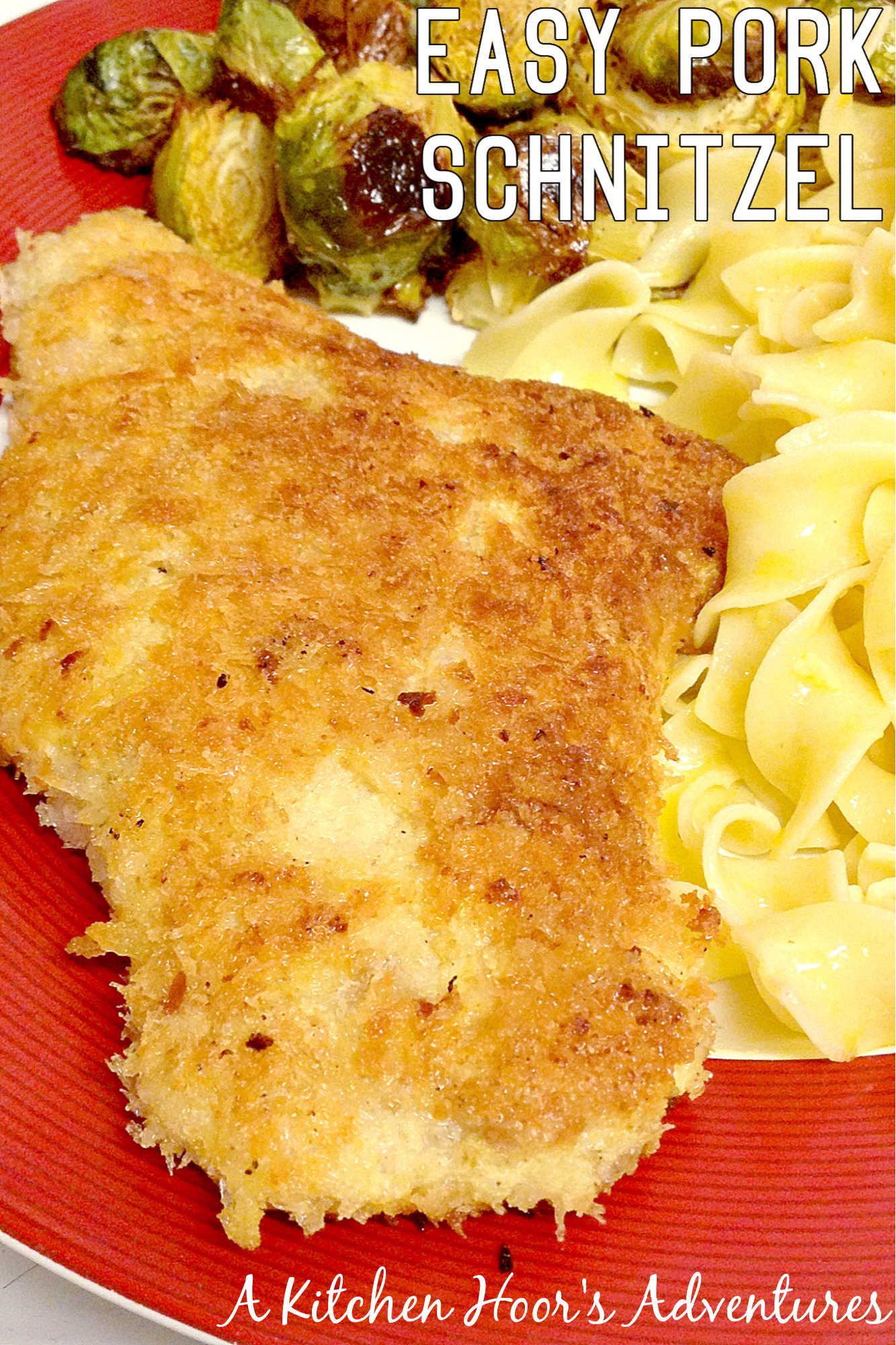 This Easy Pork Schnitzel comes together quick for the busiest of weeknights.
