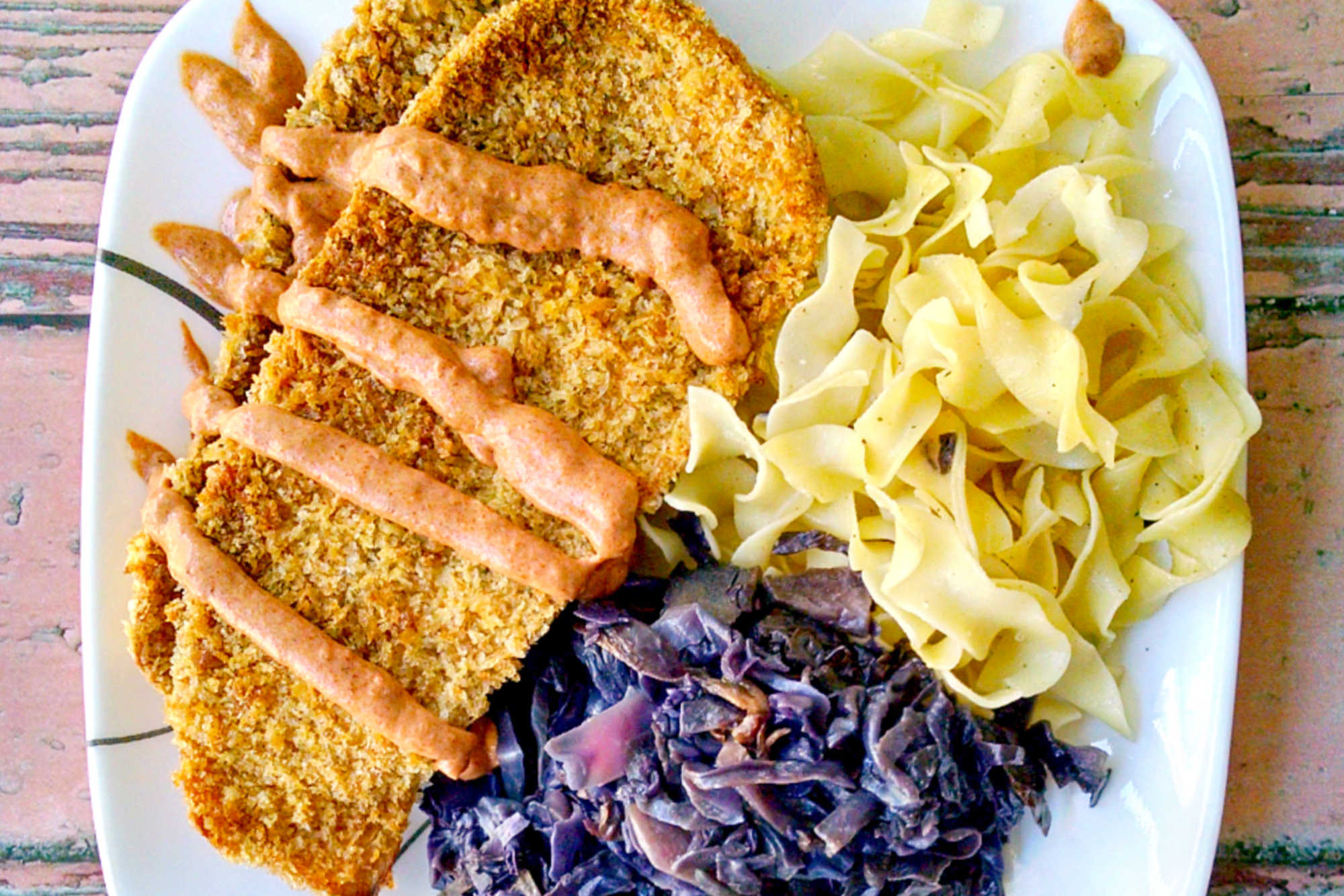 Ready to level up your schnitzel game? Look no further than our Eggplant Schnitzel, the ultimate comfort food with a twist. Perfect for a cozy night in or impressing your dinner guests. #EggplantSchnitzel #VegetarianDelights #MeatlessMondays #PlantBasedEats #VeggieSchnitzelHeaven #MeatFreeMonday #HealthyEating #VegetarianRecipes #MeatFreeMeals #DeliciousDinnerIdeas