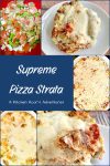 Can't decide between pizza and breakfast? Have both with Supreme Pizza Strata! This flavorful #recipe is sure to satisfy all your cravings. #SupremePizzaStrata #PizzaLoversUnite #ComfortFoodGoals #FoodieFaves #DeliciousEats