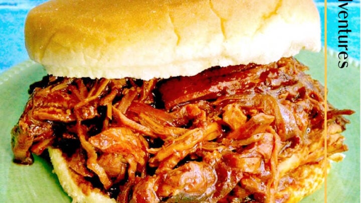 Forget the traditional BBQ sauce, our Cherry Chipotle Chicken Barbecue Sandwiches will change the game. Trust us, once you try it, you'll never go back. #SlowCookerMonth #slowcookerBBQ #chickenrecipe #barbecuesandwich #BBQlove #SandwichGoals #FoodieFavorites #CherryFoodie #ChipotleChickenDelight #BBQlove