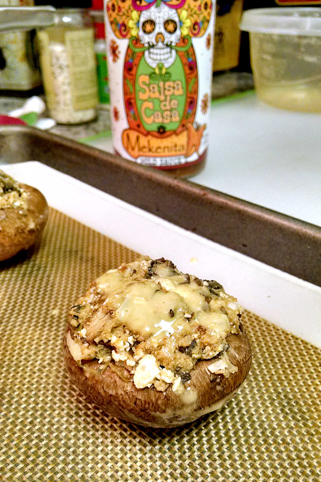 Forget traditional stuffed mushrooms, these Smoked Oyster Stuffed Mushrooms are a game changer. Perfect for gatherings or a tasty snack at home.  #SmokedOysterShrooms #MushroomAppetizer #SeafoodStuffedMushrooms #SavorySnackIdeas #MushroomLoversDelight
