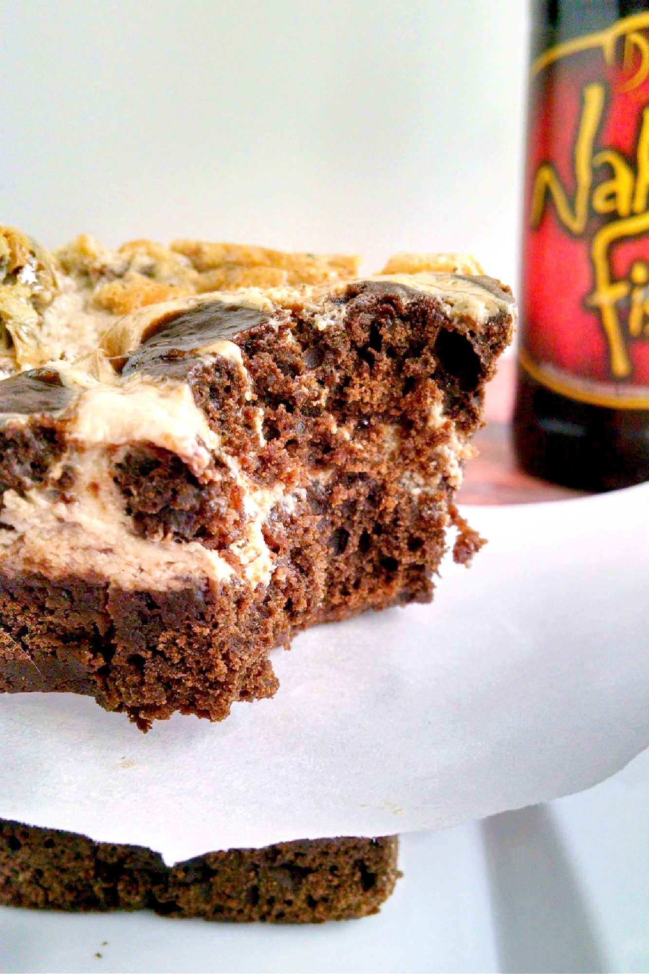 Who says beer and dessert don't mix? 🍺🍫🍓Satisfy both cravings with Swirled Raspberry Stout Brownies. Get ready to fall in love with the perfect balance of sweet and rich flavors.  #StoutBrownies #RaspberrySwirl #BeerDessert #CraftBeerTreats #DessertPairings