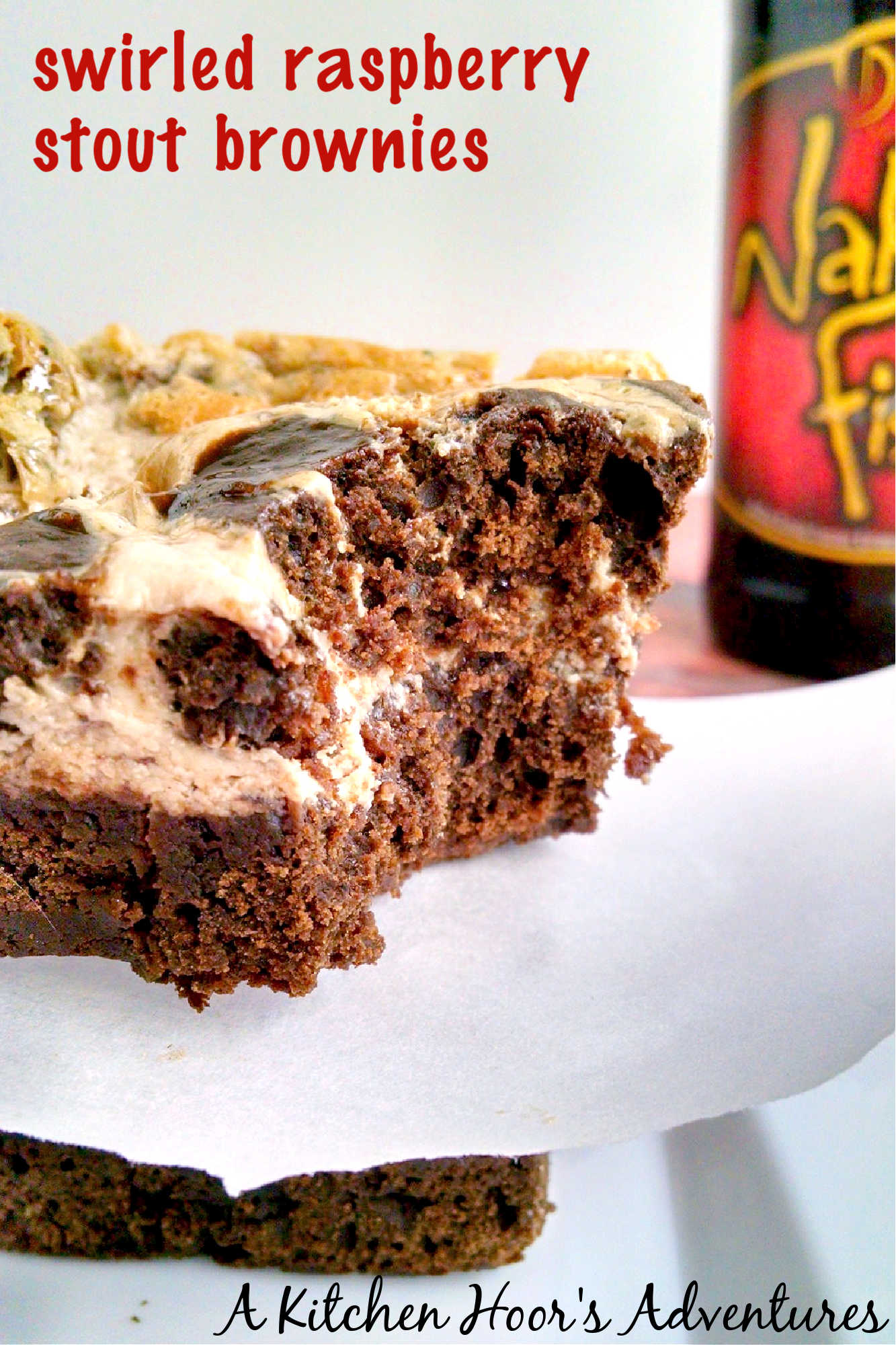 Who says beer and dessert don't mix? 🍺🍫🍓Satisfy both cravings with Swirled Raspberry Stout Brownies. Get ready to fall in love with the perfect balance of sweet and rich flavors.  #StoutBrownies #RaspberrySwirl #BeerDessert #CraftBeerTreats #DessertPairings