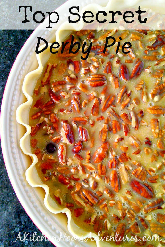 While this Derby Pie is no longer Top Secret it is the most amazing Derby Pie I've ever tasted. You'll make this your favorite pie recipe and make it every Pi day; or every day!