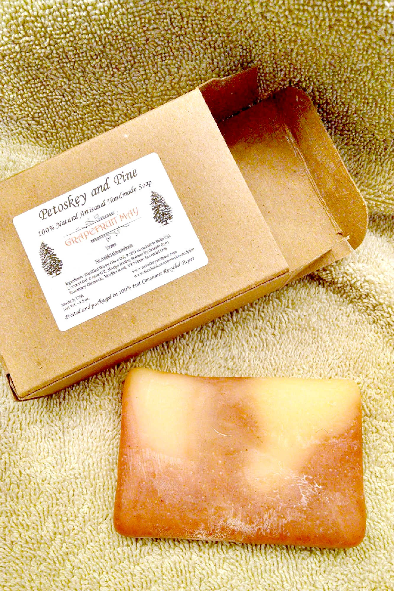 Get ready to fall in love with your skin again. Petoskey & Pine soap is made for all skin types, even the most sensitive ones. Say hello to healthy, happy skin. #SensitiveSkinSquad #NaturalSoapObsessed #GentleOnSkinStrongOnClean #OrganicSkincareSolutions #SensitiveSkinLovesPetoskeyPine