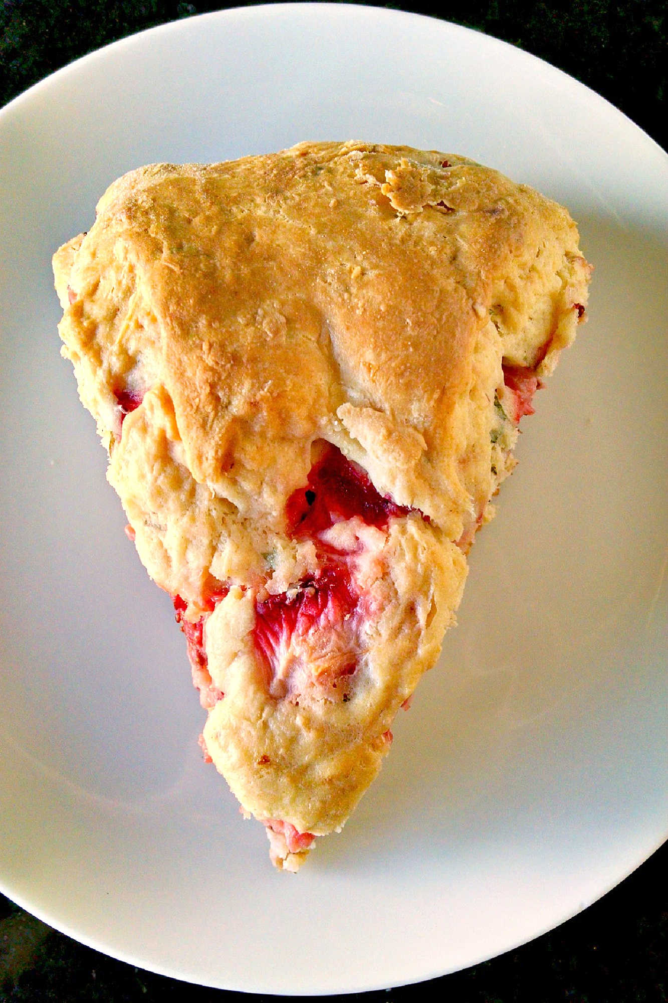 Looking for a new breakfast treat? Try our mouthwatering Strawberry Basil Scones! The perfect blend of sweet and herby. #SconesOfInstagram #FoodieFaves #BasilBites #SummerScones #StrawberryObsessed