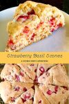 Looking for a new breakfast treat? Try our mouthwatering Strawberry Basil Scones! The perfect blend of sweet and herby. #SconesOfInstagram #FoodieFaves #BasilBites #SummerScones #StrawberryObsessed