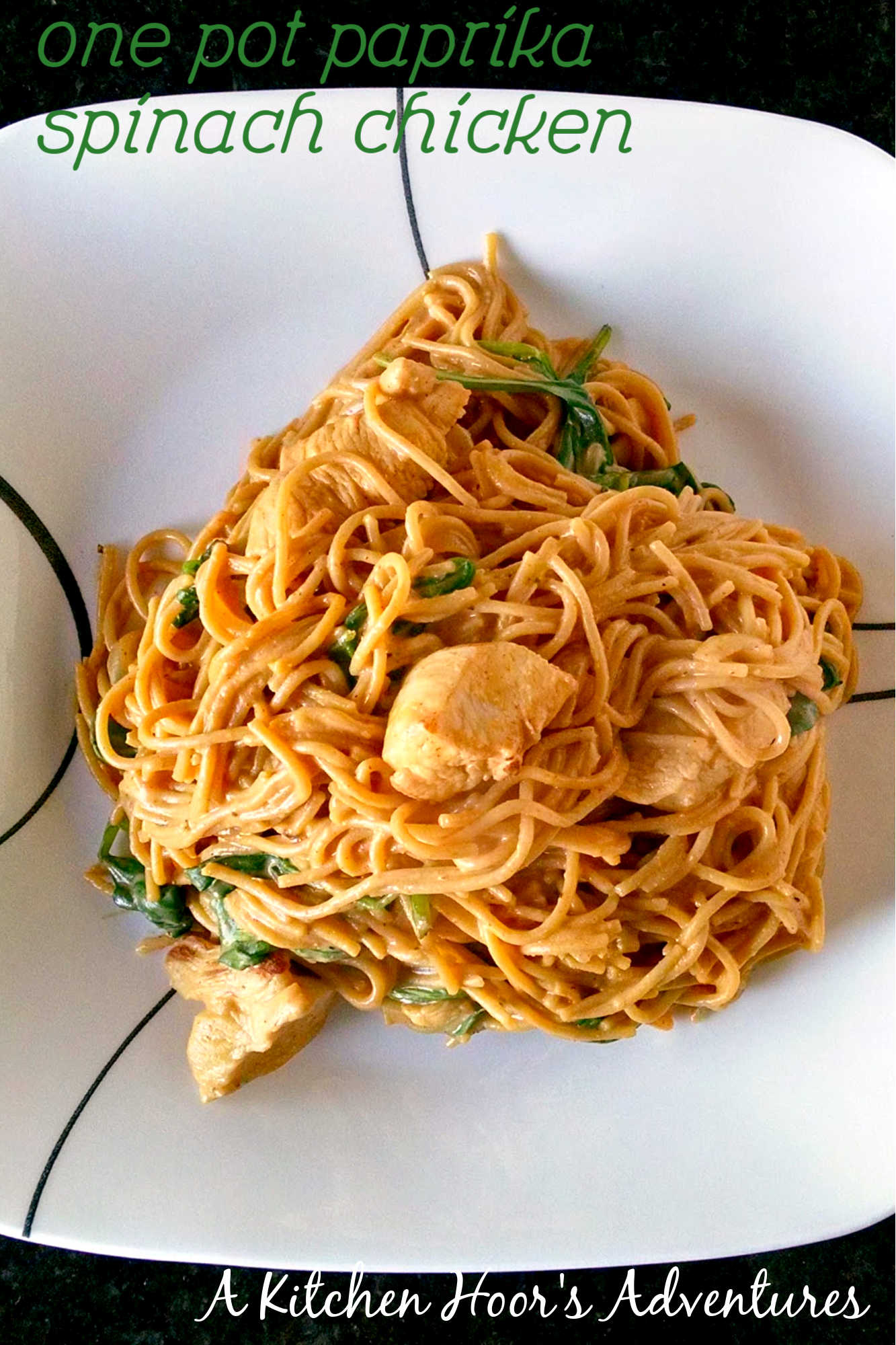 This one pot meals makes weeknights a breeze! This One Pot Paprika Spinach Chicken is full of flavor and cooks so quick you’ll make week after week. #OnePotMeals #SpinachChicken #PaprikaPerfection #EasyDinnerIdeas #ComfortFood
