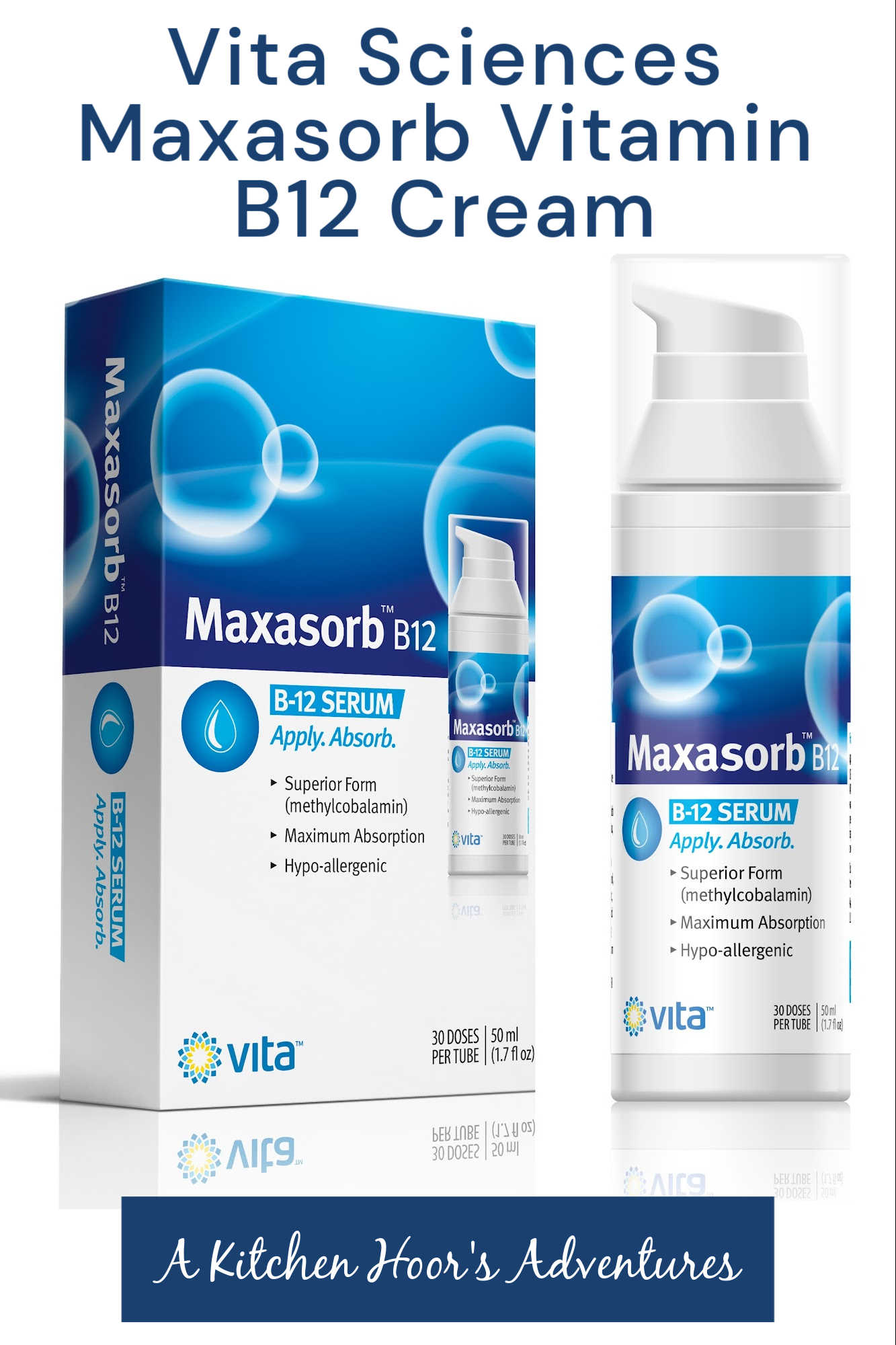 Looking for a simple and convenient way to get your daily dose of Vitamin B12? Check out our review of Vita Sciences Maxasorb Vitamin B12 Cream for a hassle-free solution! #VitaSciencesReview #MaxasorbB12Cream #VitaminB12Benefits #NaturalVitaminCream #HealthySkinSolutions