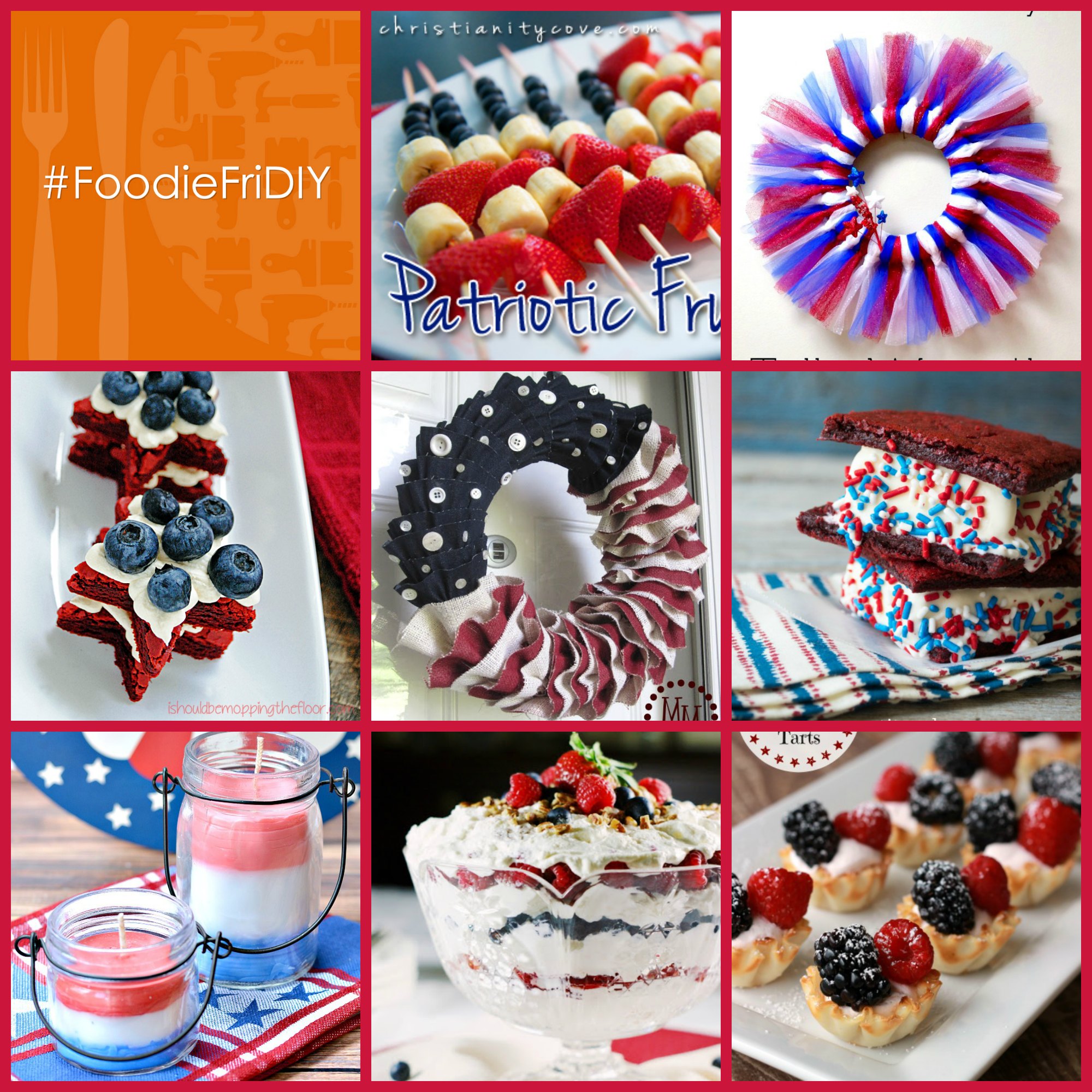 #FoodieFriDIY – Fourth of July Edition